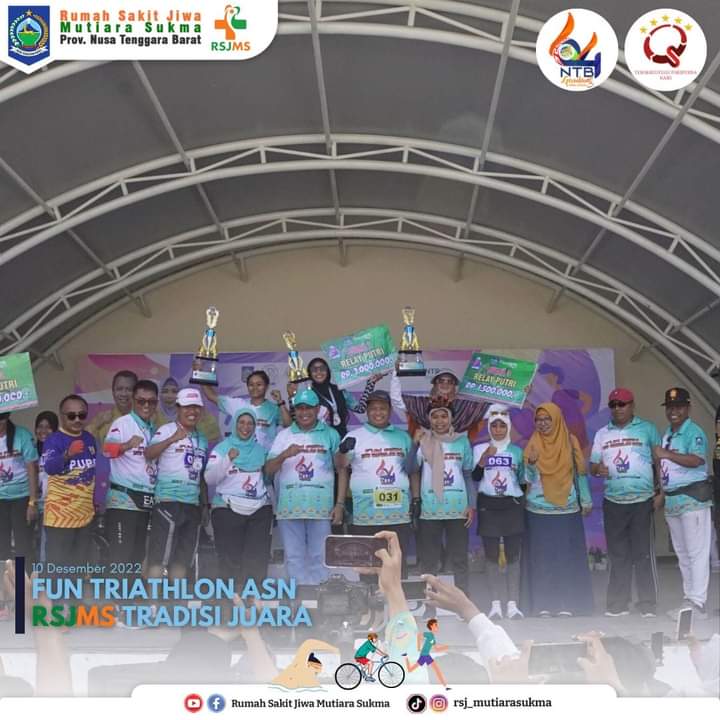 FUN TRIATHLON ASN : RSJMS TRADISI JUARA